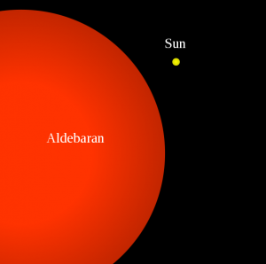 Aldebaran-Sun_comparison-en | EarthSky