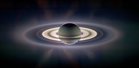 Saturn eclipsing the sun, as seen by Cassini spacecraft in 2006. More about this image. Credit: CICLOPS, JPL, ESA, NASA