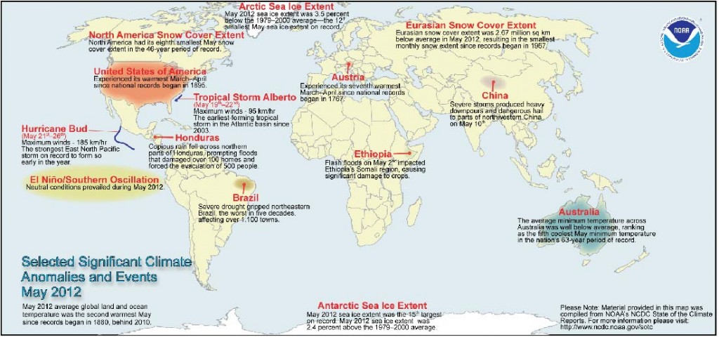 EarthSky | May 2012 second-warmest on record
