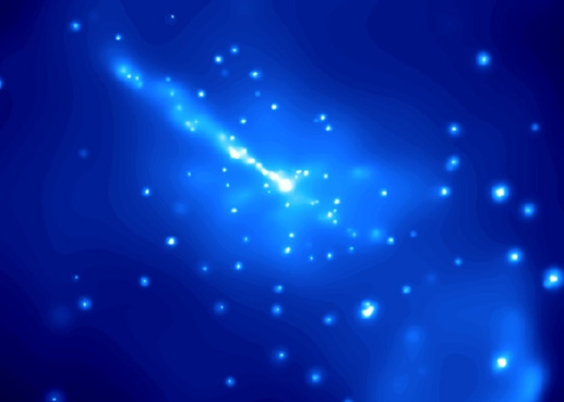 X-ray image of Centaurus A