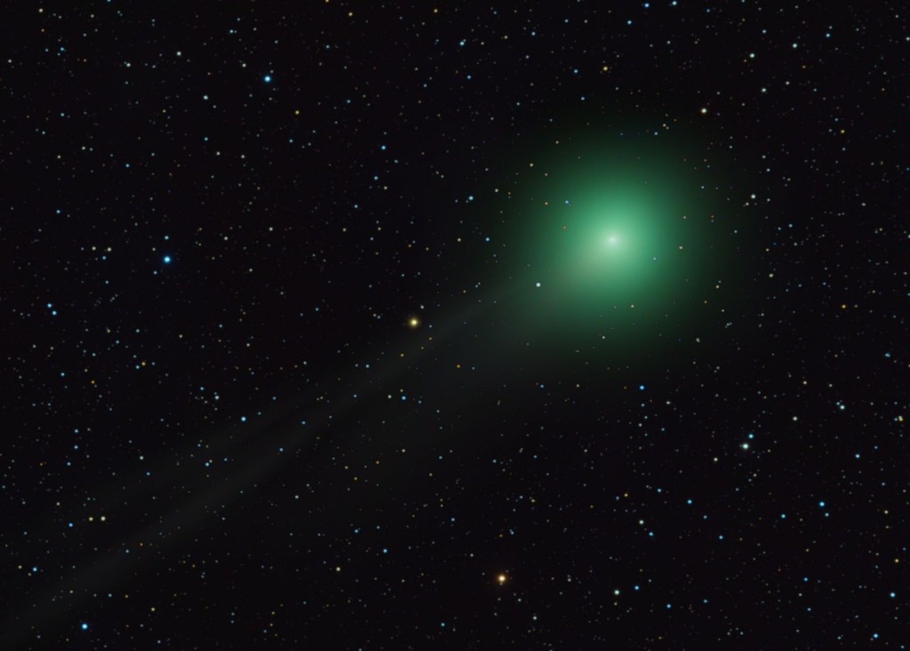 Comet Lemmon is brighter than expected Today's Image EarthSky