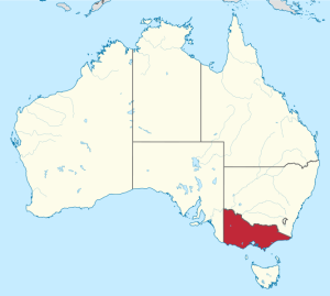 Victoria is located in southeast Australia. Image Credit: Wikipedia
