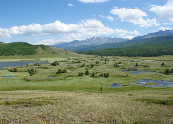 Altai Mountains in Russia