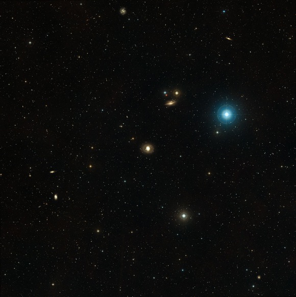 Wide field Messier 77
