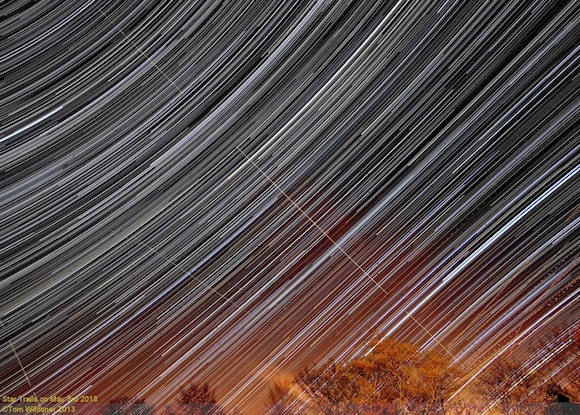 Star trails May 3, 2013