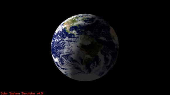 North America and part of the Atlantic Ocean are expected to be illuminated when NASA's Cassini spacecraft takes a snapshot of Earth on July 19, 2013. This view is a close-up simulation. Image credit: NASA/JPL-Caltech