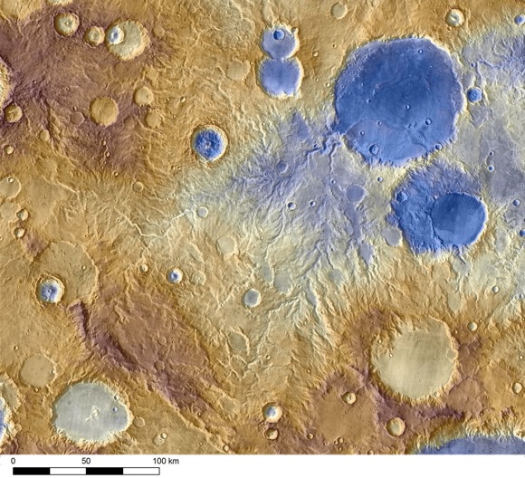 Mars-from-the-Odyssey-spacecraft