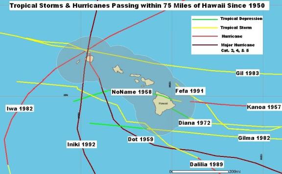 Image d'illustration pour Tempête tropicale Flossie (Pacifique - Hawaii)