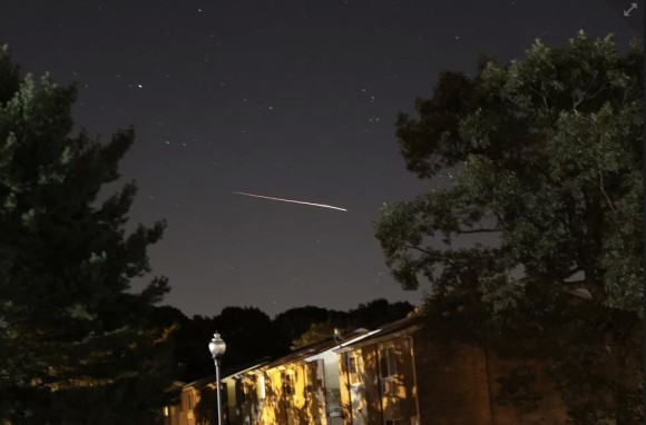 LADEE launch September 7, 2013 from Scott MacNeill in Mount Olive, NJ. Thanks, Scott!