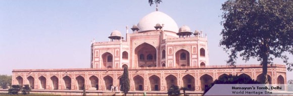 Humanyan's Tomb in Delhi, India is a World Heritage Site. Image via Archaeological Survey of India.