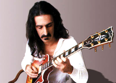 Frank Zappa. He was a superb guitar player.