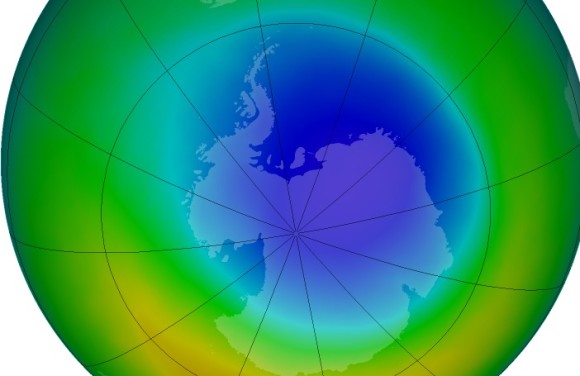 Image credit: NASA/Ozone Hole Watch