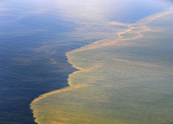 The Deepwater Horizon oil is likely at the bottom of the Gulf of Mexico.  Photo credit: Wikimedia Commons