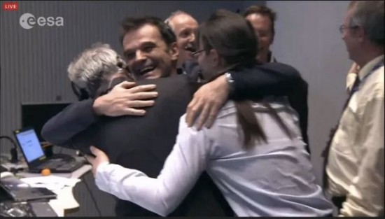 More joy from ESA scientists.  Way to go!