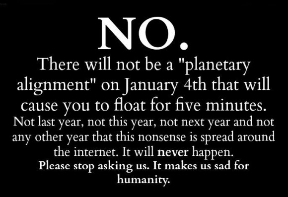 We at EarthSky first heard this rumor via iflscience a few days before Christmas, 2014.  Sigh.