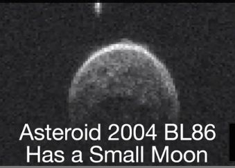 What fun!  A moon for asteroid 2004 BL86!