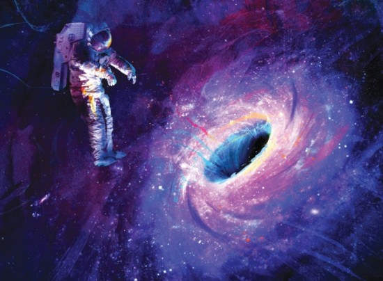 According to modern physics, any information about an astronaut entering a black hole - for example, height, weight, hair color - may be lost.  Likewise, information about he object that formed the hole, or any matter and energy entering the hole, may be lost.  This notion violates quantum mechanics, which is why it's known as the 'black hole information paradox.