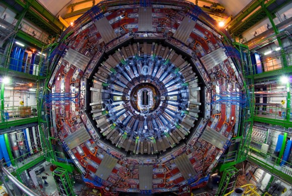 CMS detector. Photo credit: CERN.