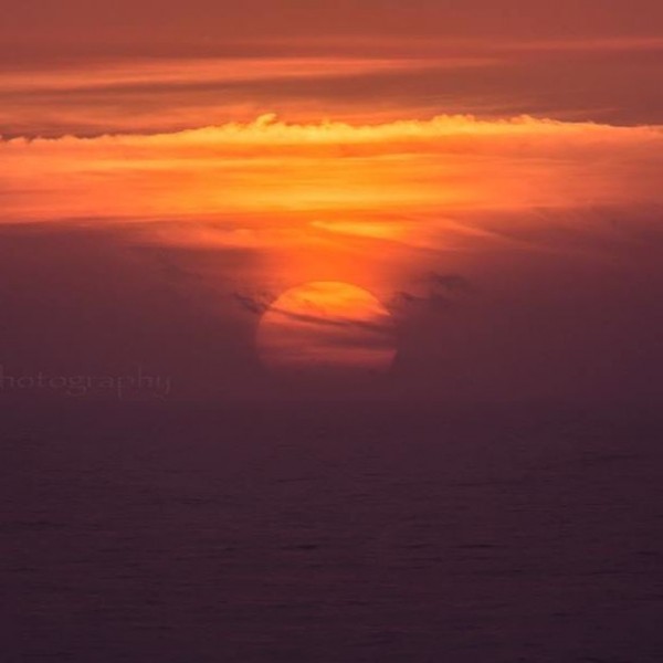 Smokey sunset, August , 2015, from EarthSky community member Chris Levitan Photography.