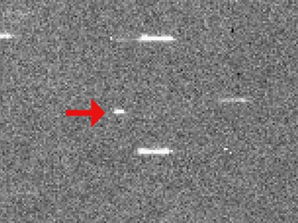 Small object WT1190F.  It will become the first chunk of space debris whose time and location of re-entry has been predicted.