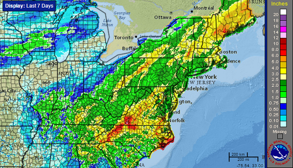 rainfall totals last 10 days