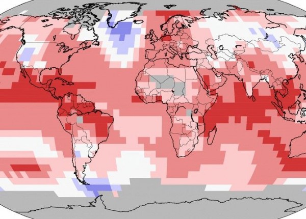 View larger and view complete diagram. | November 2015 was the warmest November on record. Via NOAA.