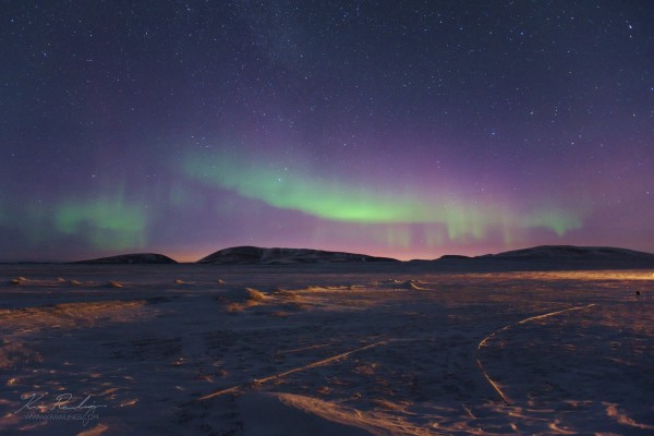 Rare Aurora Near Earth S North Pole Today S Image Earthsky