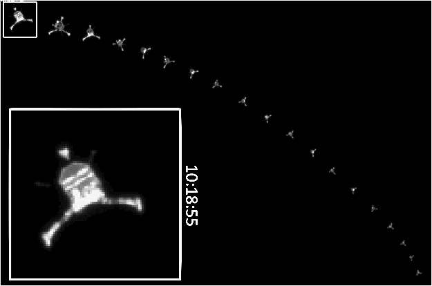 Series of 19 images captured by Rosetta's OSIRIS camera as the Philae lander descended to the surface of comet 67P/Churyumov-Gerasimenko on 12 November 2014. The timestamp marked on the images are in GMT (onboard spacecraft time). Image credit: ESA/Rosetta/MPS for OSIRIS Team MPS/UPD/LAM/IAA/SSO/INTA/UPM/DASP/ID