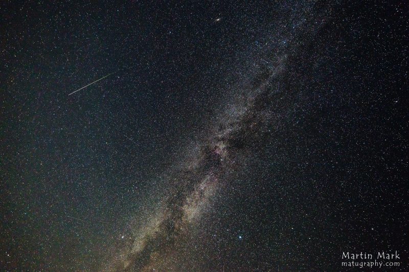 Martin Mark of Matugraphy in Estonia caught this meteor against the backdrop of the Milky Way on August 9, 2016. 
