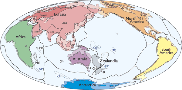 Scientists Spy 8th Continent Zealandia Earth Earthsky