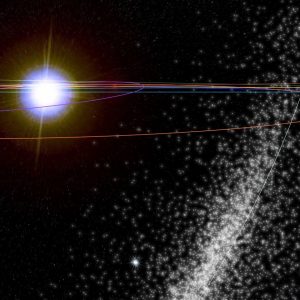Visualize the Perseid meteor stream in space - EarthSky