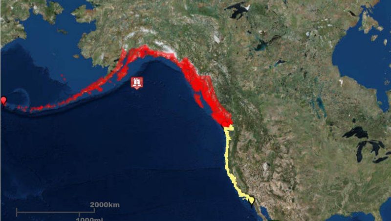 Tsunami Warnings Issued Later Canceled After Powerful Alaska