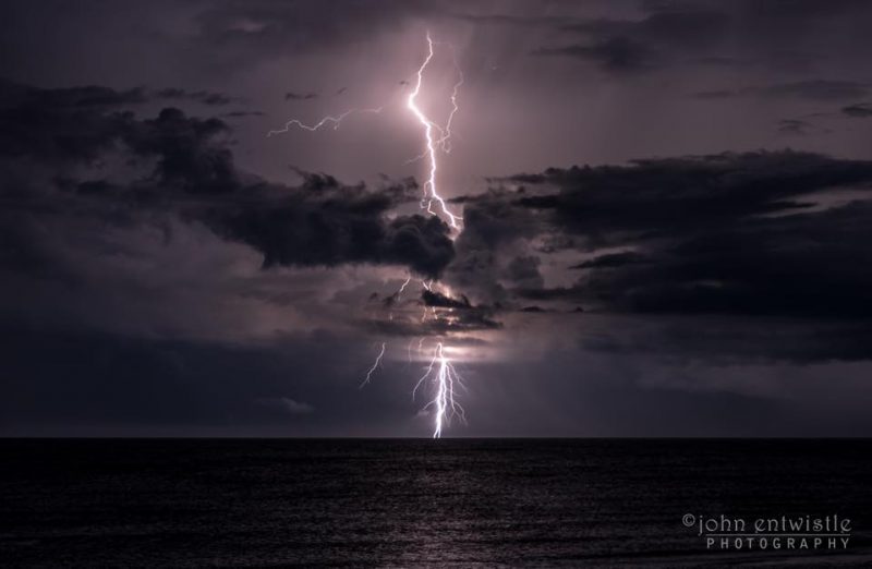 Crack! Lightning over the Atlantic Today's Image EarthSky