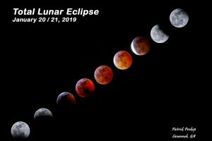 Dates of lunar and solar eclipses in 2021
