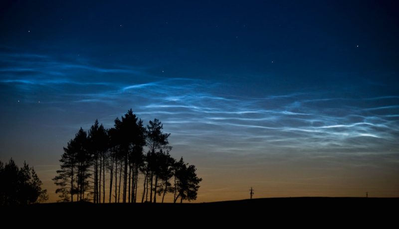 APOD: 2018 June 21 - Northern Lights and Noctilucent Clouds