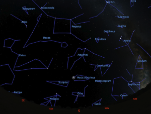 Fomalhaut is the loneliest star in the southern sky