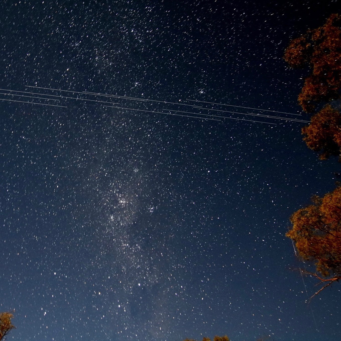 Goodbye, dark sky. The stars are rapidly disappearing from our night sky