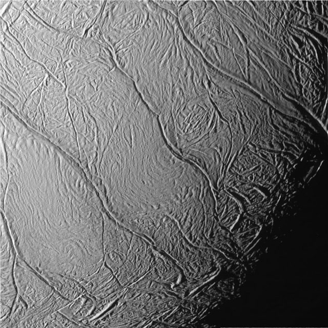 enceladus tiger stripes tidal heating