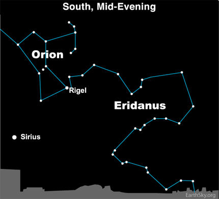 A winding river of stars called Eridanus | Tonight | EarthSky