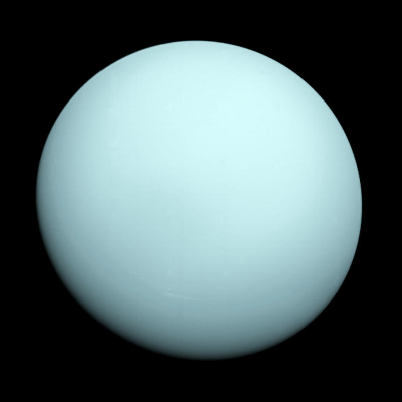 Uranus at opposition in 2025 on November 21