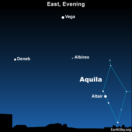 Altair And Aquila The Eagle Tonight Earthsky