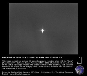 Uncontrollable China rocket hurtles towards re-entry | Space - Vimarsana News