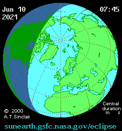 Ring of fire' solar eclipse on June 10 'Ring of fire' solar eclipse on June  10