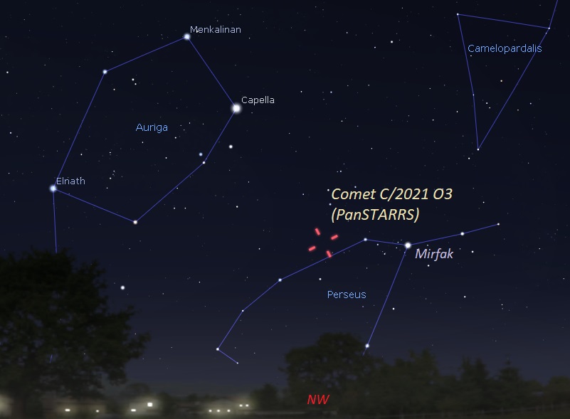 Comet Calendar 2022 Earthsky | New Comet C/2021 O3 Might Brighten In May 2022