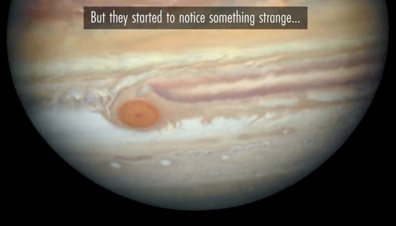 skøjte Montgomery fodbold Great Red Spot winds accelerating on Jupiter