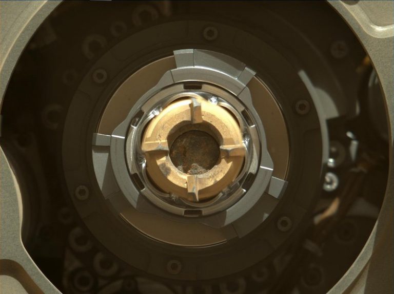 Success! 1st Martian rock cored by Perseverance