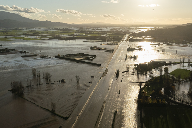 Atmospheric river drenched British Columbia, caused floods and mudslides