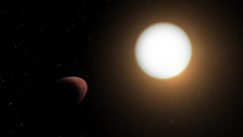 Rugby ball-shaped exoplanet surprises astronomers - EarthSky