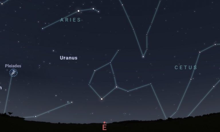 EarthSky | Uranus at opposition November 9, 2022