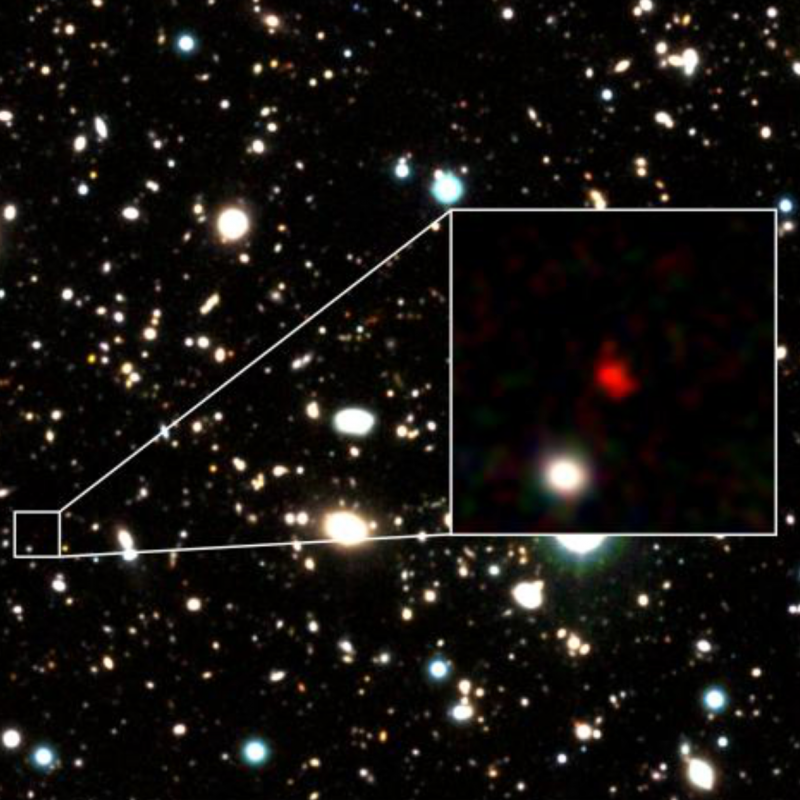 Most distant galaxy but found